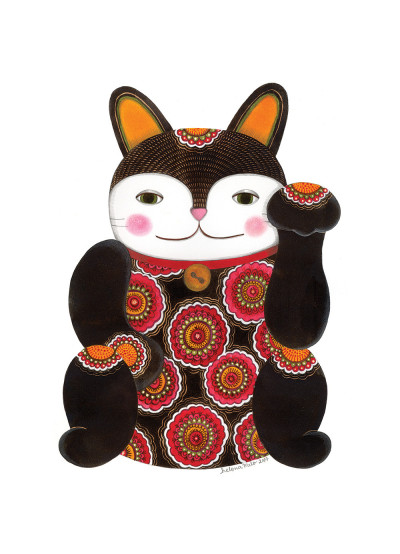 MANEKI-NEKO NEGRO