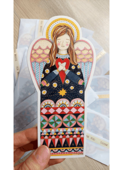 MARCAPÁGINAS ÁNGEL DE LUZ