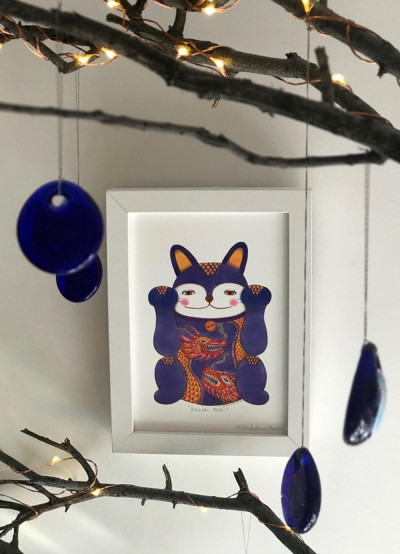 MANEKI- NEKO VIOLETA