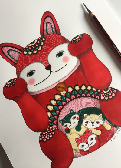 MANEKI-NEKO ROJO