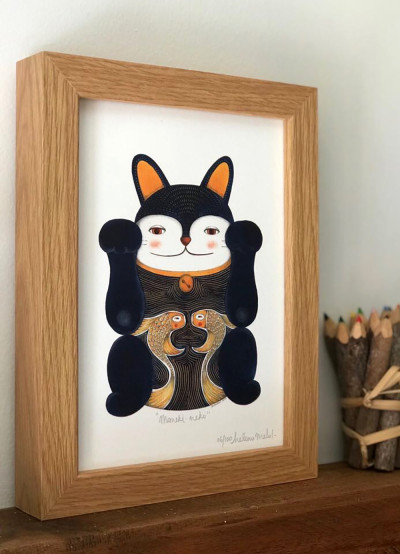 MANEKI- NEKO AZUL