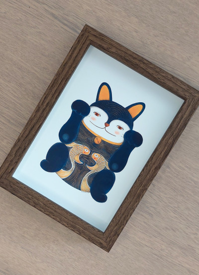 MANEKI- NEKO AZUL
